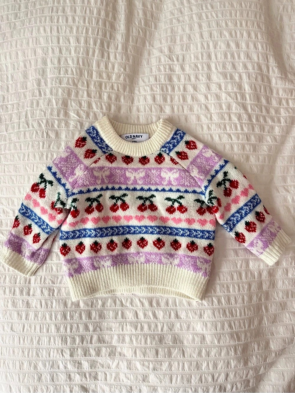Old Navy SoSoft Fair Isle Sweater for Baby 6-12M